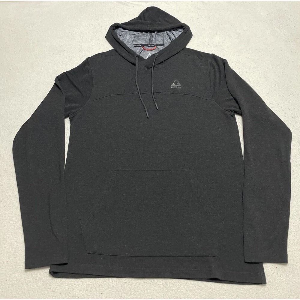 Gerry Hoodie Men's Small Black Pullover Sweatshirt